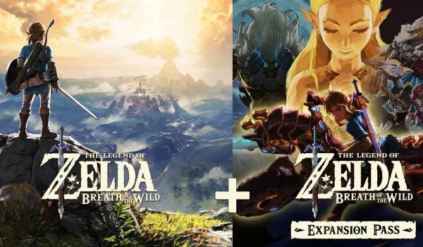 The Legend of Zelda Breath of the Wild plus Expansion Pass Bundle (Nintendo Switch)
