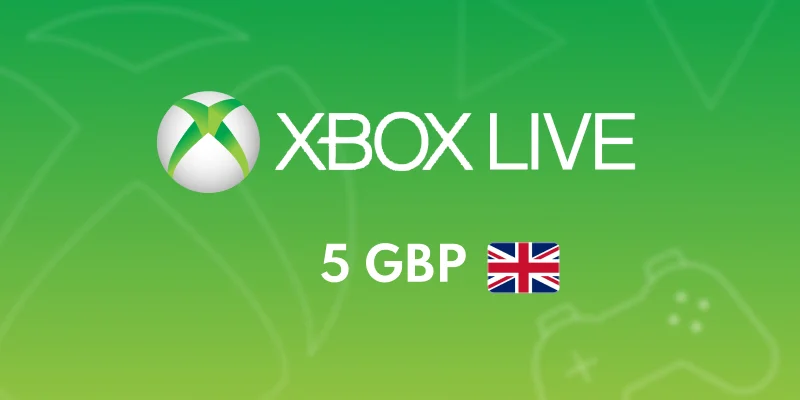 XBOX Live Gift Card 5 GBP