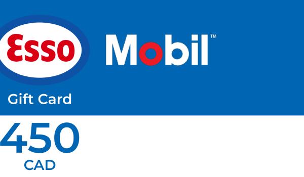 Esso and Mobil Gift Card 450 CAD