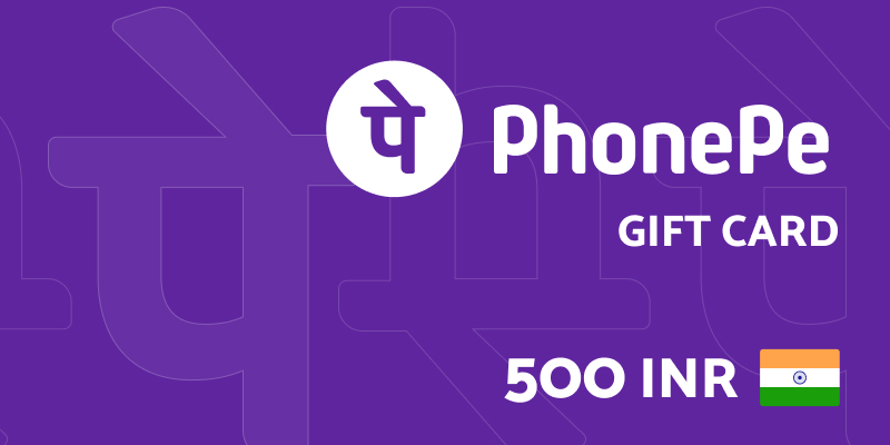 PhonePe Gift Card 500 INR