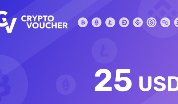 Crypto Voucher Bitcoin 25 USD