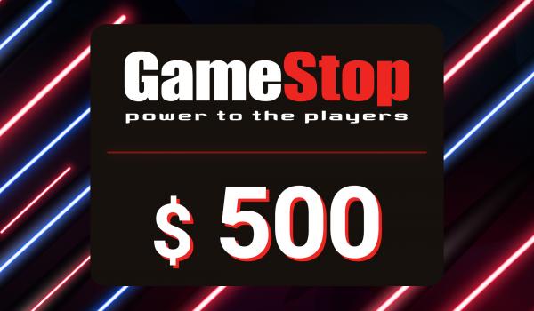 GameStop Gift Card 500 USD