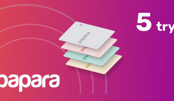 Papara Gift Card 5 TRY
