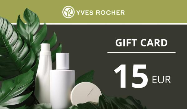 Yves Rocher Gift Card 15 EUR