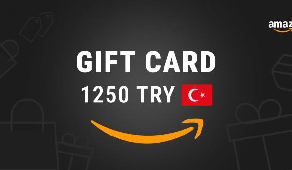 Amazon Gift Card 1250 TRY