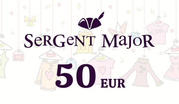 Sergent Major Gift Card 50 EUR