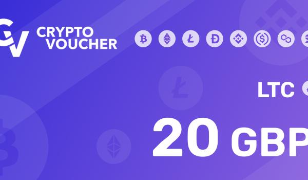 Crypto Voucher LTC 20 GBP