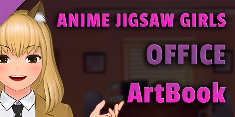 Anime Jigsaw Girls Office ArtBook (PC)