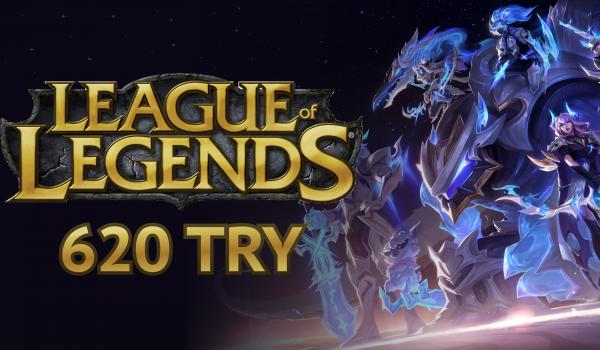 League of Legends Gift Card 620 TRY