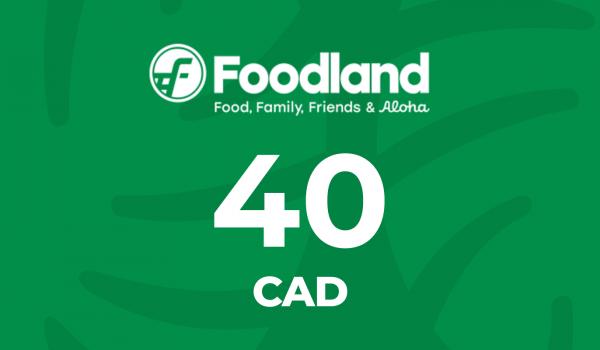 Foodland Gift Card 40 CAD