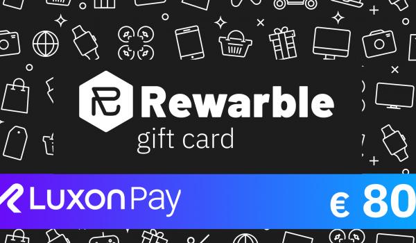 Rewarble Luxon Pay Gift Card 80 EUR