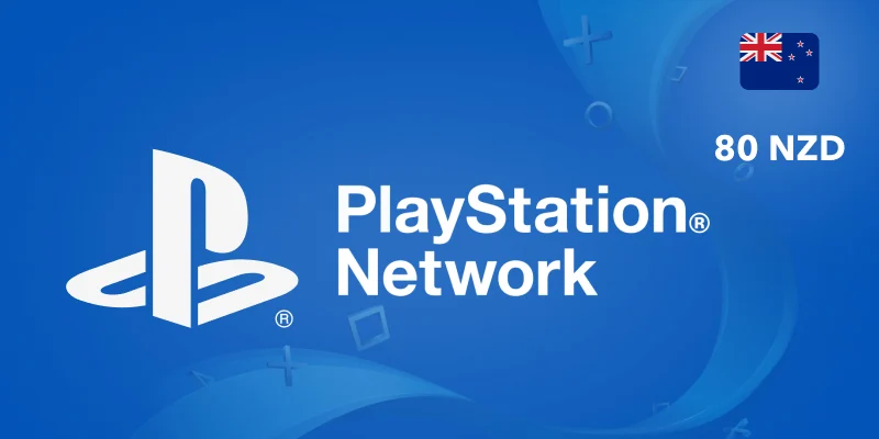 PlayStation Network Gift Card 80 NZD