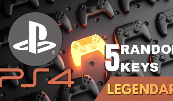 Random PS4 5 Keys LEGENDARY