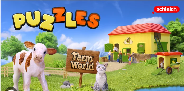 schleich Puzzles FARM WORLD (Switch)