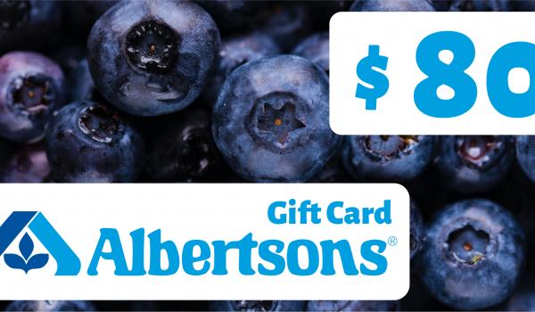 Albertsons Gift Card 80 USD