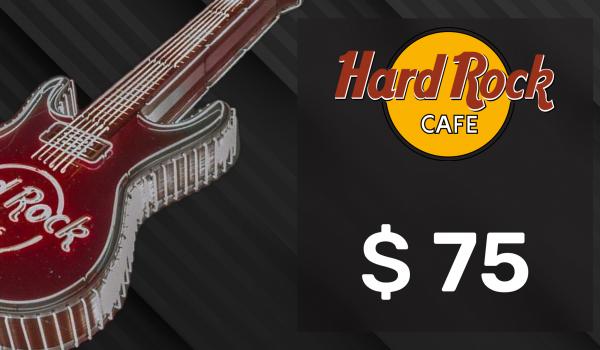 Hard Rock Cafe Gift Card 75 USD