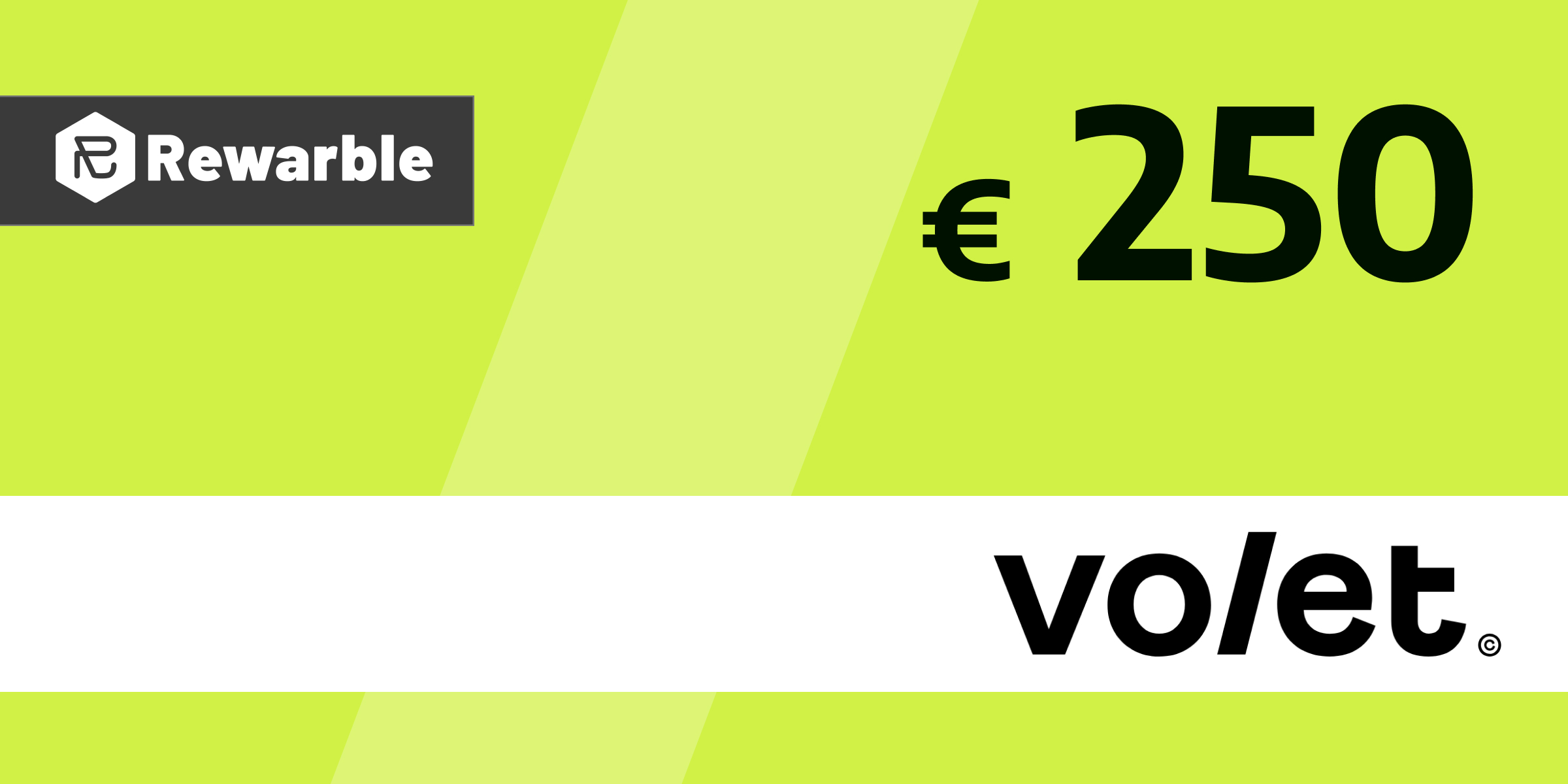 Volet Gift Card 250 EUR