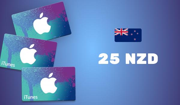 Apple iTunes Gift Card 25 NZD