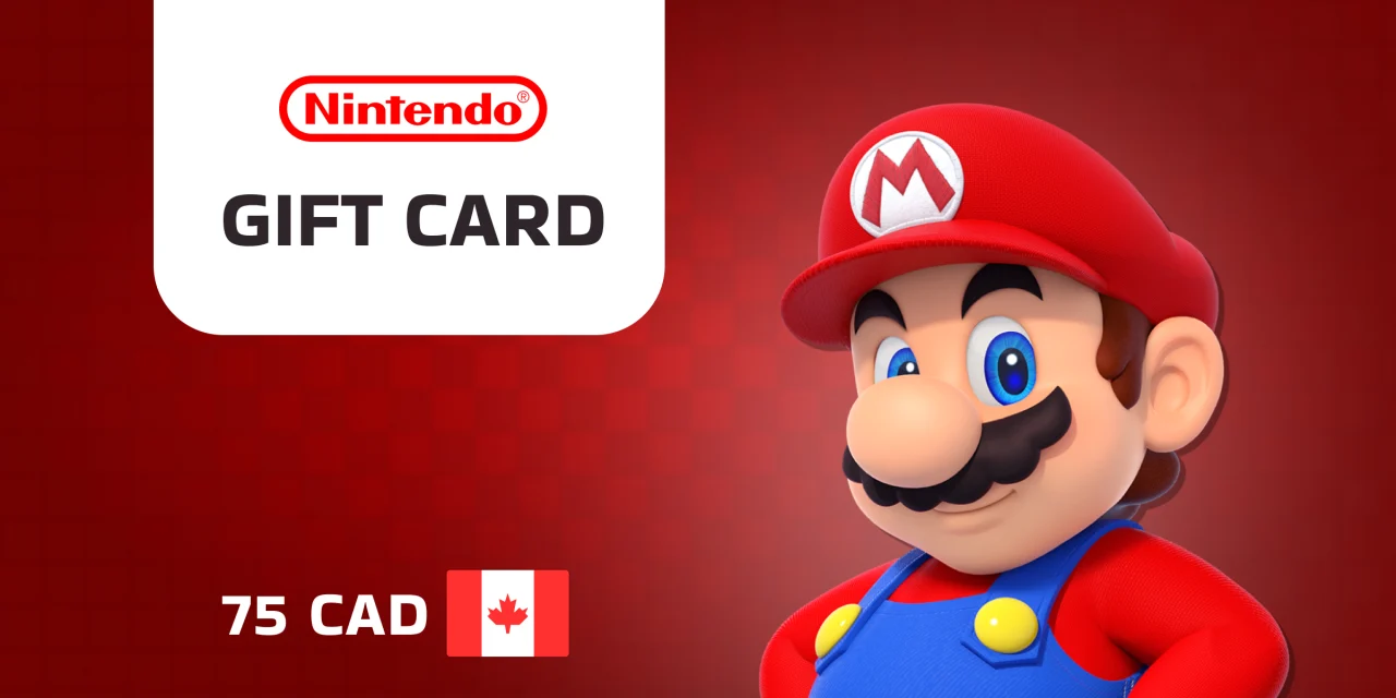 Nintendo eShop 75 CAD