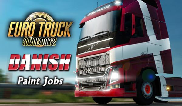 Euro Truck Simulator 2 Danish Paint Jobs Pack (PC)