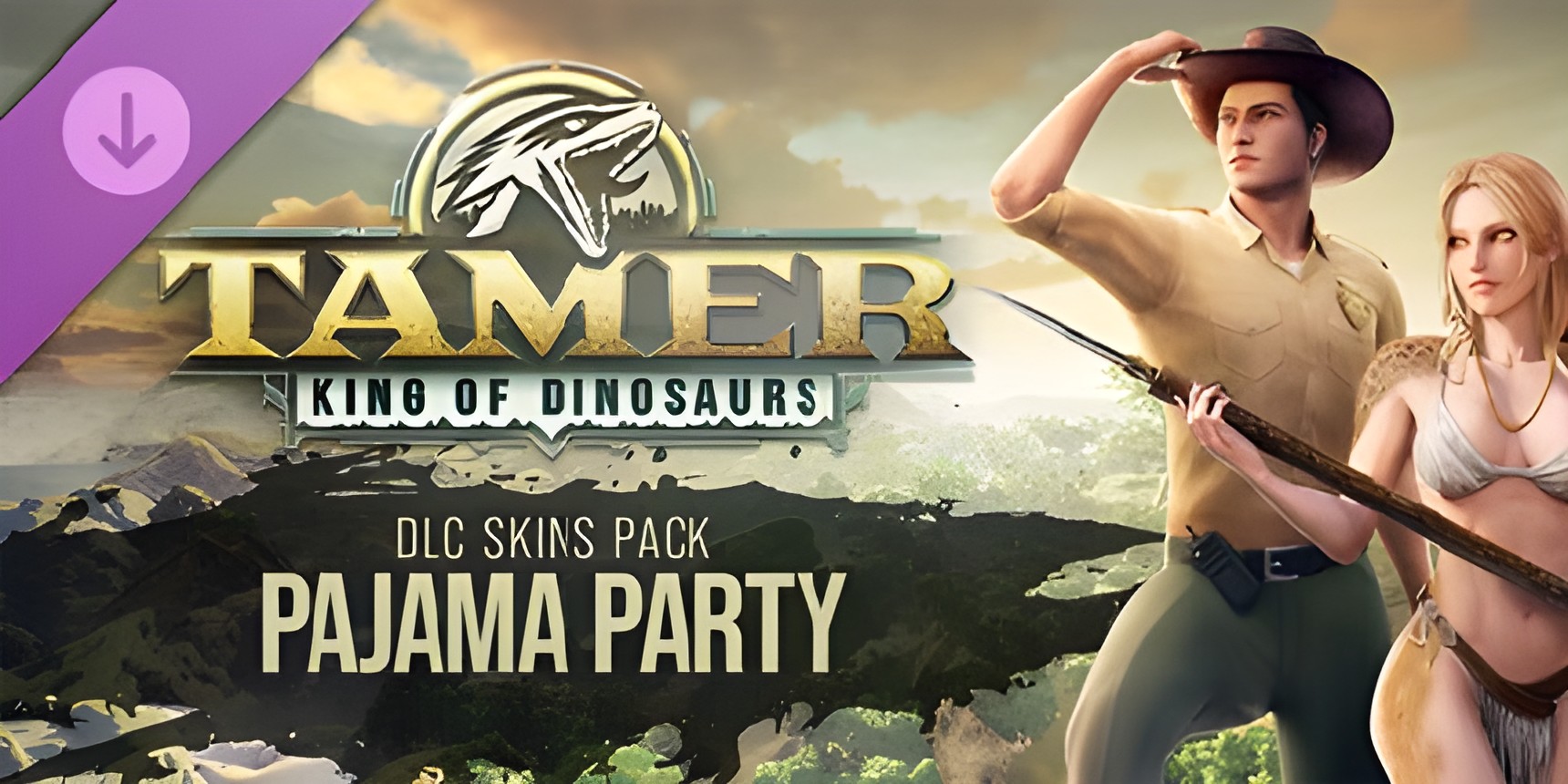 Tamer King of Dinosaurs Pajama Party Costume Pack (PC)