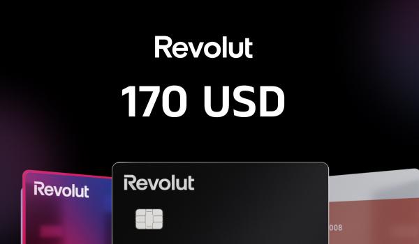 Revolut Gift Card 170 USD