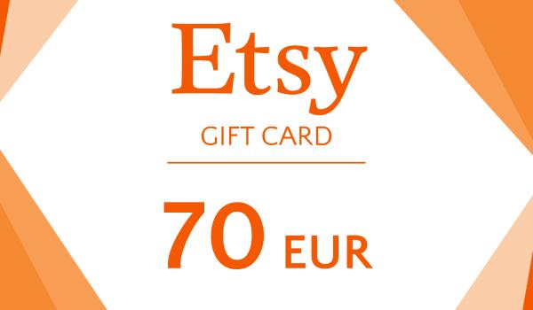 Etsy Gift Card 70 EUR