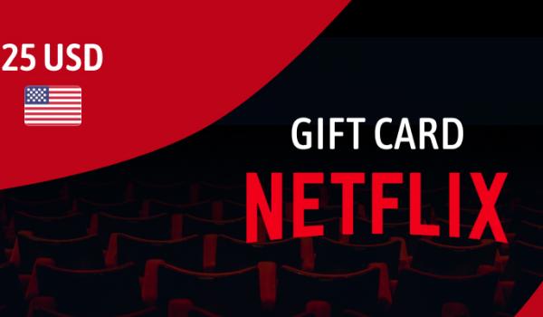 Netflix Gift Card 25 USD