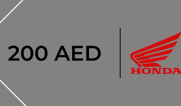 Honda Gift Card 200 AED