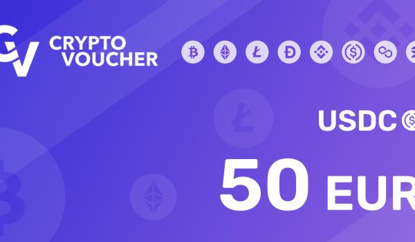 Crypto Voucher USDC 50 EUR