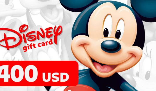 Disney Gift Card 400 USD