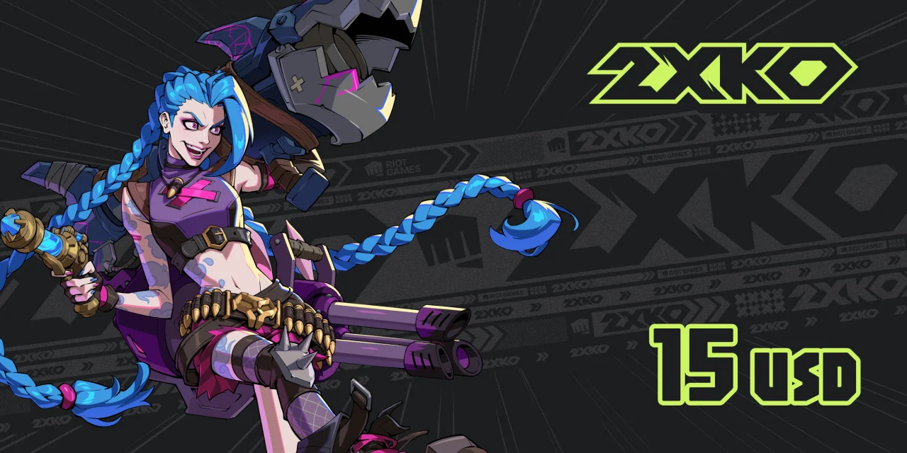 2XKO Gift Card 15 USD