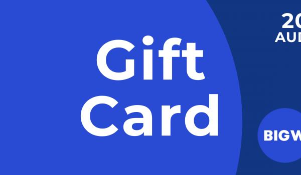 BIG W Gift Card 20 AUD