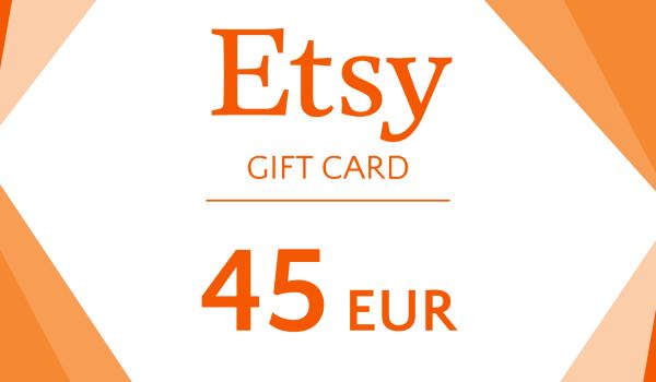 Etsy Gift Card 45 EUR