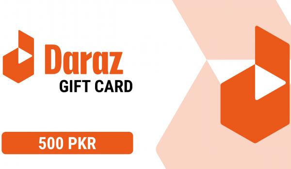 Daraz Gift Card 500 PKR