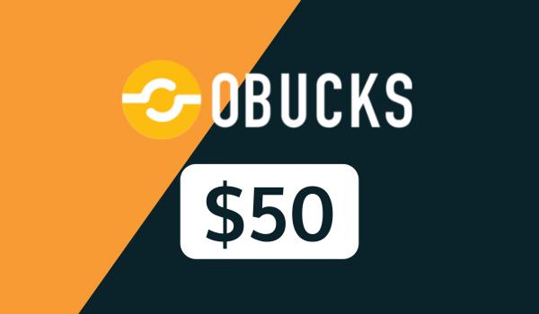oBucks Gift Card 50 USD