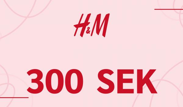 H and M Gift Card 300 SEK