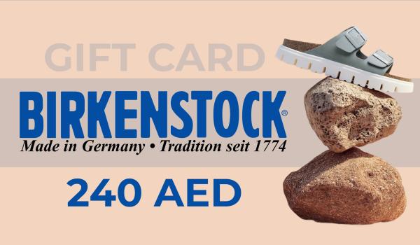 Birkenstock Gift Card 240 AED