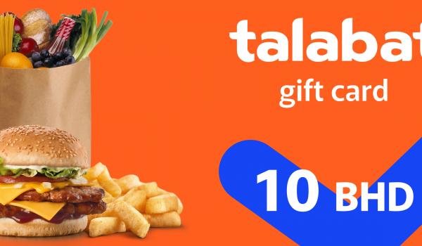 Talabat Gift Card 10 BHD