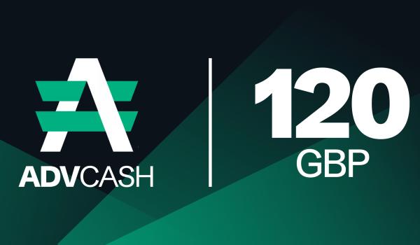 Advanced Cash Gift Card 120 GBP