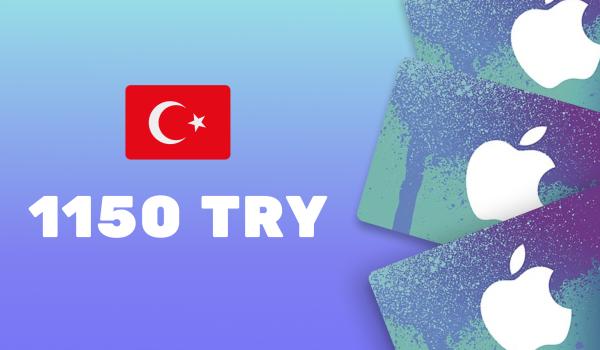 Apple iTunes Gift Card 1150 TRY