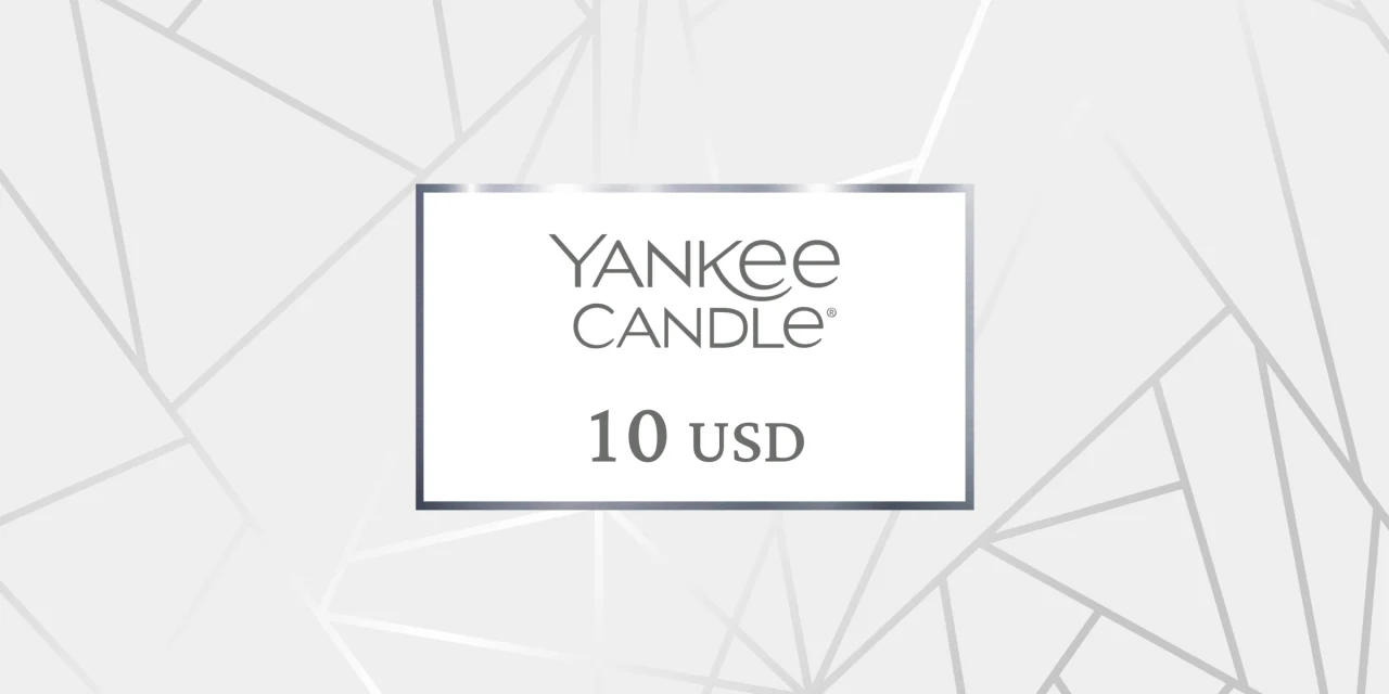 Yankee Candle Gift Card 10 USD