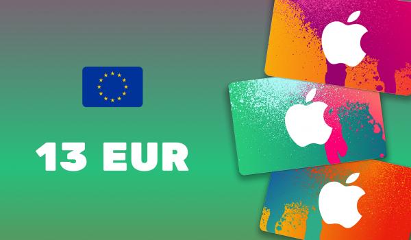 Apple iTunes Gift Card 13 EUR