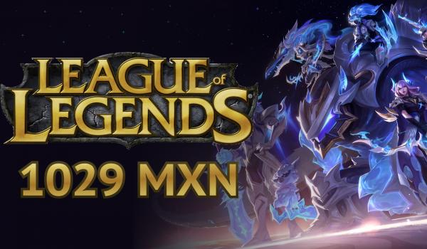 League of Legends Gift Card 1029 MXN