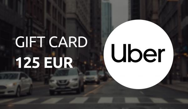 Uber Gift Card 125 EUR