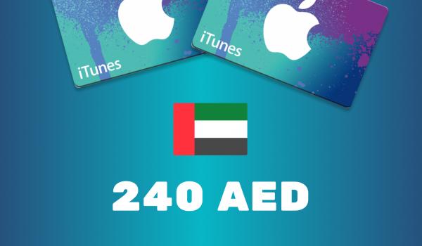 Apple iTunes Gift Card 240 AED