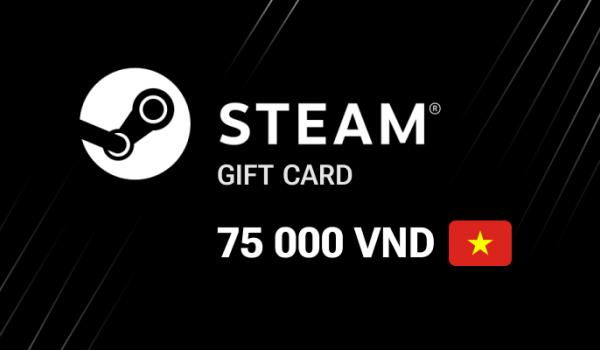 Steam Gift Card 75000 VND