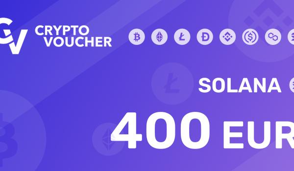 Crypto Voucher Solana 400 EUR