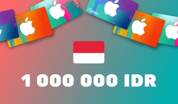 Apple iTunes Gift Card 1000000 IDR