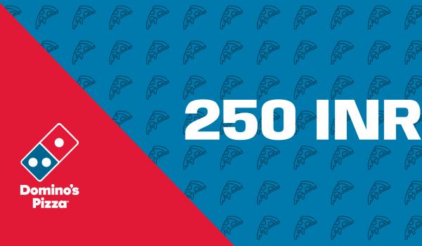 Dominos Pizza Gift Card 250 INR
